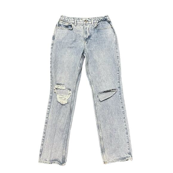Good American High Rise Straight Leg Jeans - Picture 1 of 5